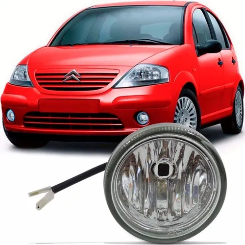 Farol de Milha Citroen C3 01 02 03 04 05 06 07 08 09 Auxiliar Neblina