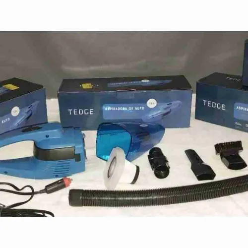 Aspirador de Pó POTENTE 90W, Veícular 12V com Lanterna e acessórios para Limpeza