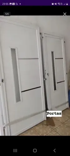 Esquadria de alumínio e vidro 