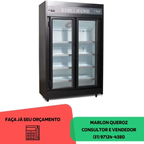 Freezer Auto Serviço 2Portas Novo