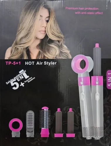 Escova de cabelo 5 em 1
