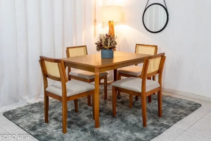 Mesa de Jantar Alegra 1,20.   Produto Novo.  Pronta Entrega.