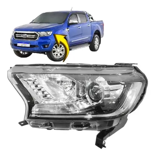 Farol Ford Ranger 2017 2018 2019 2020 2021 Lado Esquerdo 