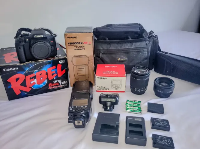 Kit completo de fotografia / Kit YouTuber