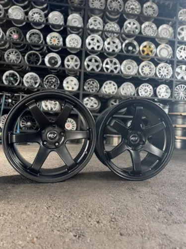 rodas TE37 preta Aro 18 