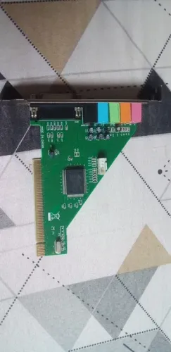 Placa de Som PCI - Nao sei se esta funcionando