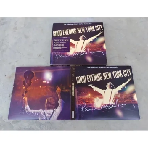 Paul McCartney - Good Evening New York City Box 2 cds e 1 dvd