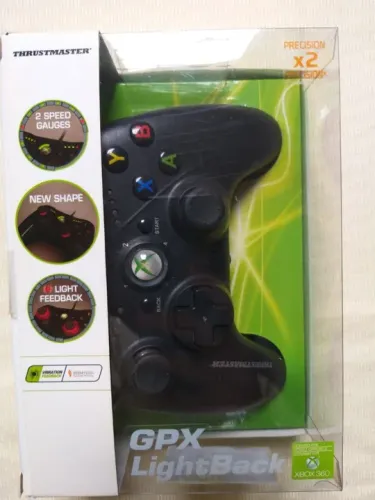 Controle X-box 360 E Pc Thrustmaster Gpx Lightback