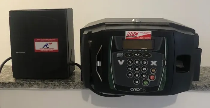 Relógio ponto com biometria Modelo Orion 6 da Henry