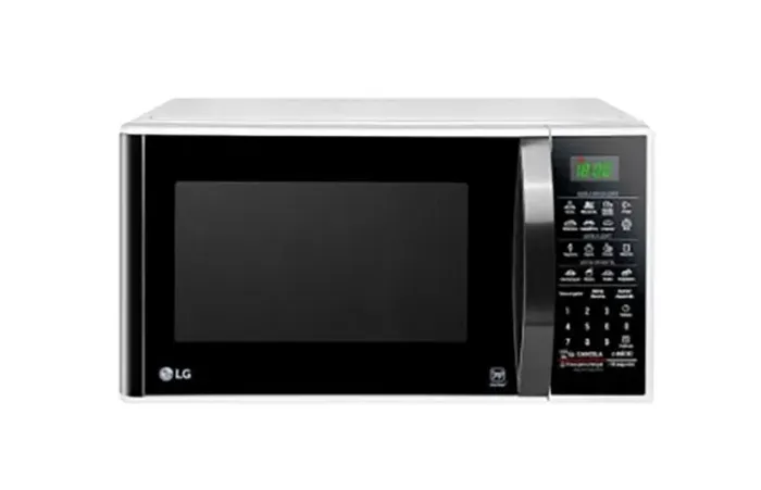 Micro-Ondas LG Solo Easy Clean 30 Litros Branco e Preto - 127v
