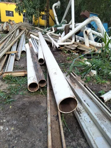 Tubos de ferro para produção rural