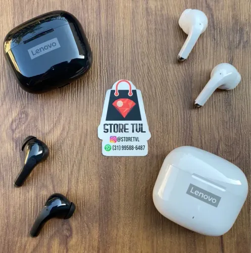 Fone Sem Fio Bluetooth Lenovo LP40 Promoção Entregamos