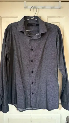 Camisa Social Masculina Manga Longa