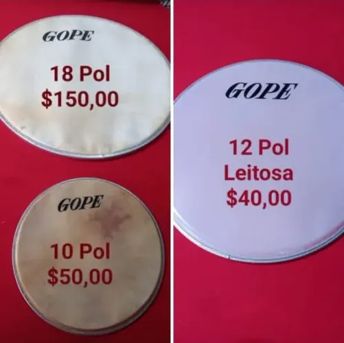 Várias peles Gope Novas  Aceito cartão