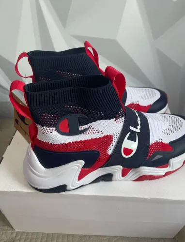 champion hyper future hi scarlet/navy