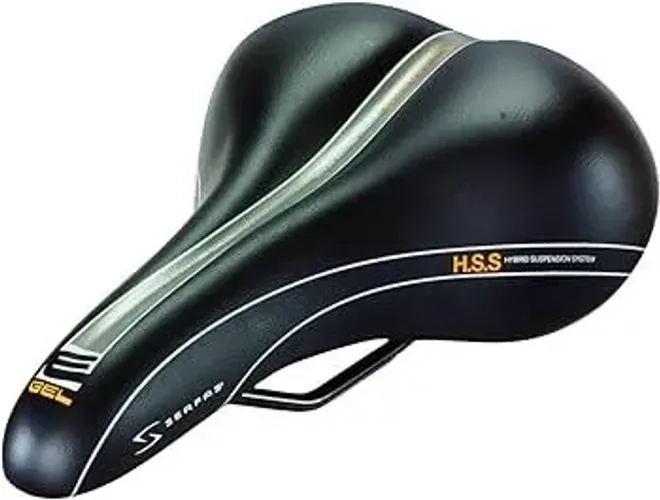 Banco de Gel Bicicleta Serfas DDL Gel Top Selim