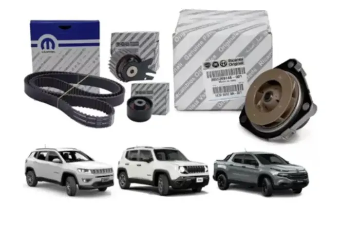 Kit Correia Dentada E Bomba Dagua Toro Compass Renegade 2.0