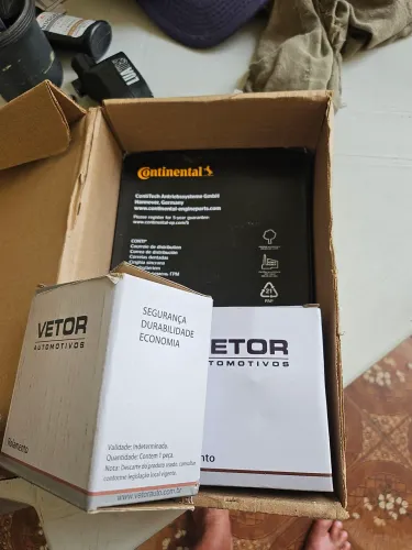 Correias,eh rolamentos novos na cx. 