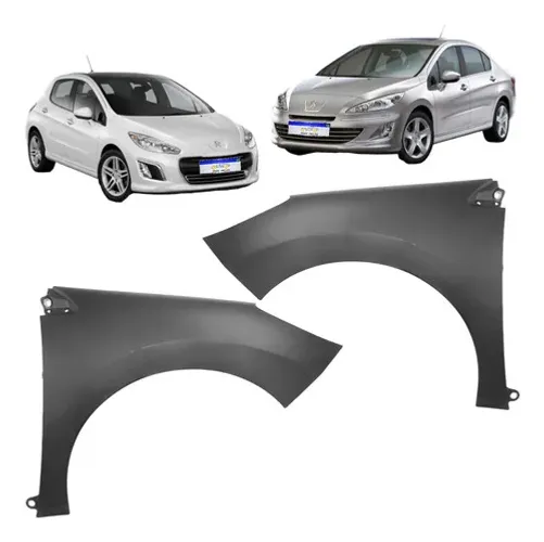 Paralama Peugeot 308 408 2012 2013 2014 2015 2016 A 2019