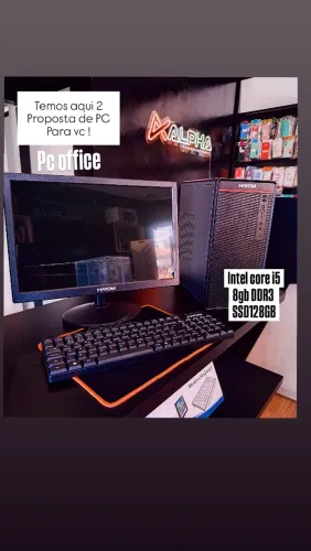 PC Office Intel Core i5 + Monitor + Teclado