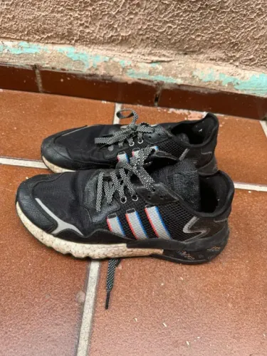 USADO - Tênis adidas Originals Nite Jogger Preto
