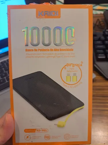 Carregador portátil lacrado KAIDI