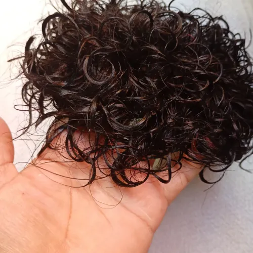 Aplique de Cabelo Cacheado CABELO HUMANO 