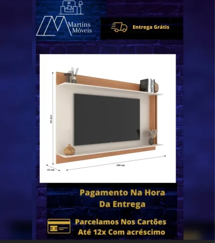 GRANDE PROMOÇÃO PAINEL TV 65 POLEGADAS NEW YORK ENTREGA GRÁTIS ACEITA CARTÃO.