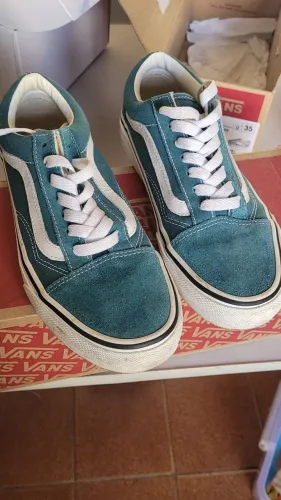 Tênis Vans Old Skool Azul Turquesa