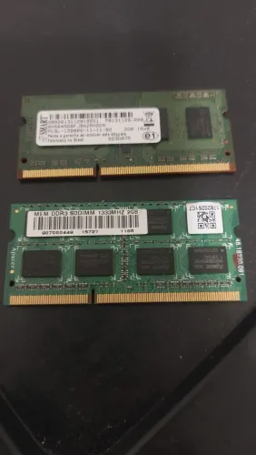 Memória RAM 4GB notebook ddr3