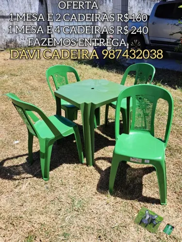 CADEIRA PLASTICA SNE.D 7X.E D7. S ENTREGO HOJE