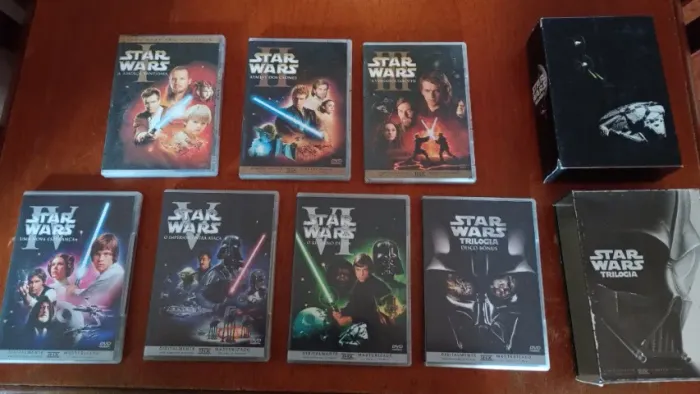 Coleção DVD Star Wars original
