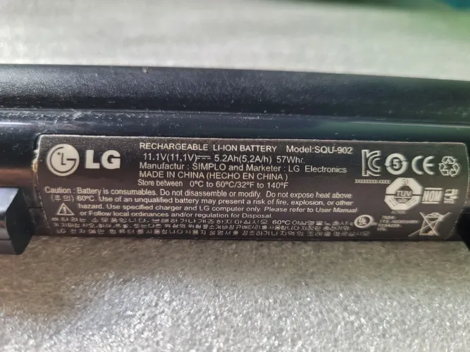 Bateria notebook LG Squ902 