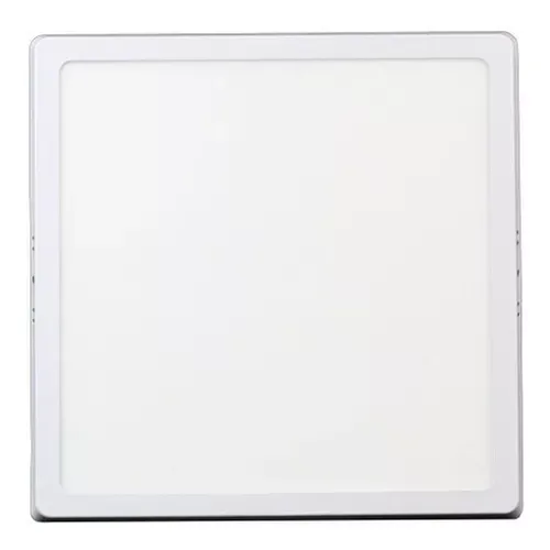 Plafon LED Quadrado de Sobrepor | 18W ou 25W | Branco Frio | Bivolt | A partir de R$ 24,00