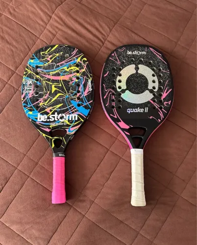 Raquetes de Beach Tennis Be.Storm Quake e Quake ll