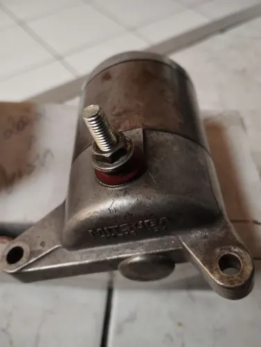 Motor de partida moto Bros 2014 mitsuba original 
