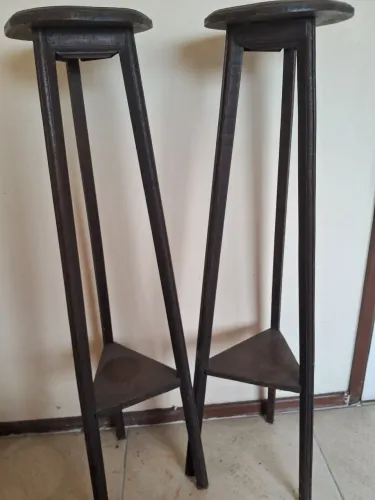 Par de Cantoneiras em Madeira Top<br>27cm x 1,14cm (cantoneira)<br>R$630,00