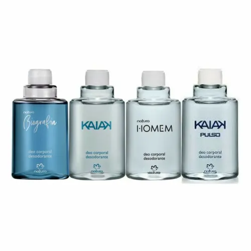 Refil Deo corporal FEMININO e MASCULINO 