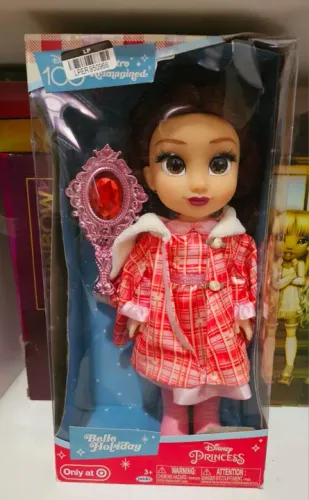 Disney Princess Retro Holiday Belle Doll