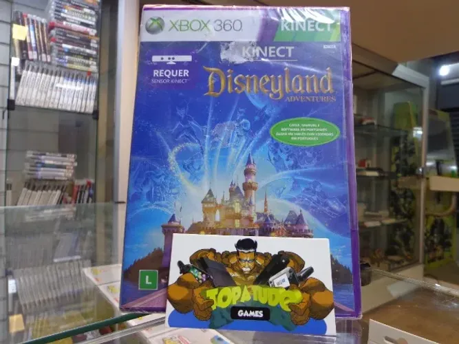 Jogo Kinect Disneyland Adventures Xbox 360 Novo