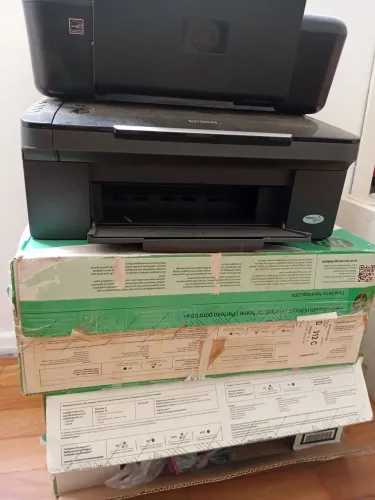 Lote Impressoras HP, Epson, sem cartucho (4 peças)