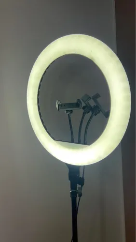 Ring Light Profissional LED 45cm + 3 Suportes Celular