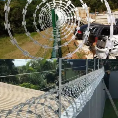 Cerca Concertina instalamos faça seu orçamento aceitamos cartões e parcelamos até 12x 