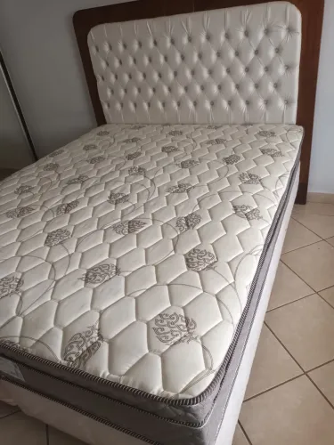 Cama Box Casal com Cabeceira