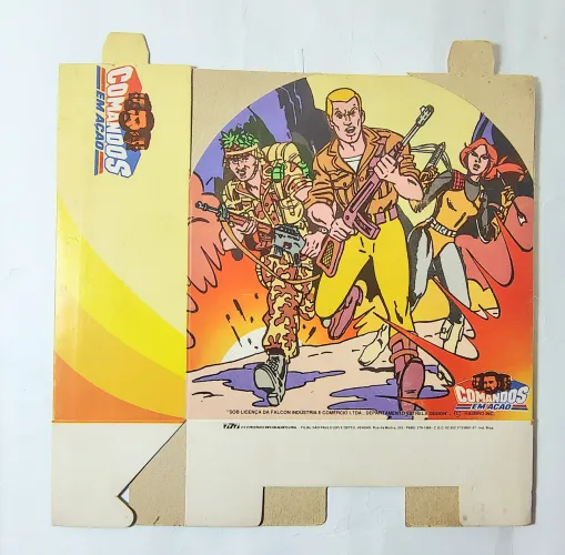 Lancheira/kit festas Comandos em Ação