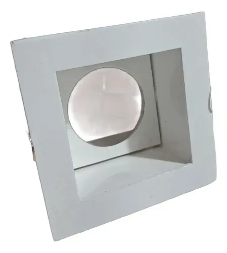 Spot De Embutir Recuado Quadrado Dicroica Mr16 9x9cm Revoluz