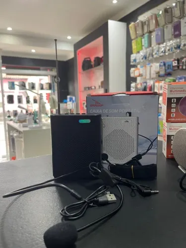 Megafone Amplificador Professor Bluetooth - fazemos entregass
