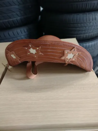 CHAPÉU CANGACEIRO COURO NOVO 