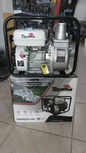MotoBomba Auto escovante a gasolina 3x3 motor 4t 6.5Hp TWP80SH-GII - Toyama(Loja/Nova)