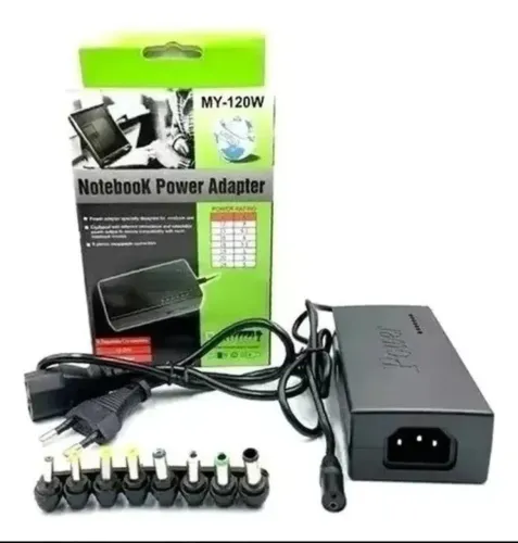 Fonte Carregador Universal 9 Pinos Notebook Altomex Cor Preto